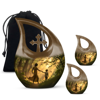 Mother Urn for Human Ashes