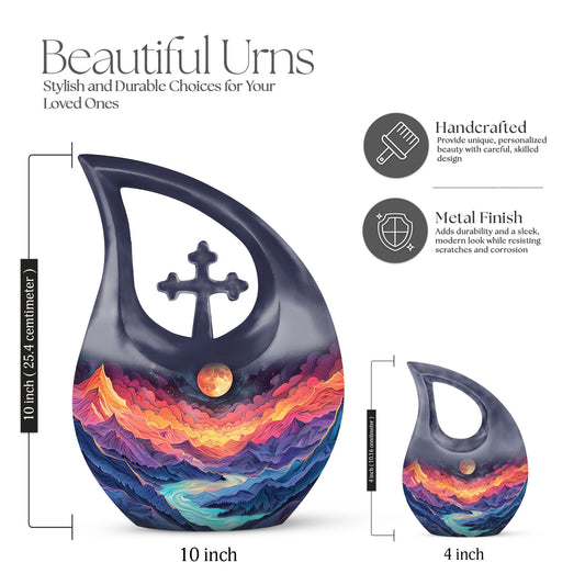 10 Inch Mountain Urn 