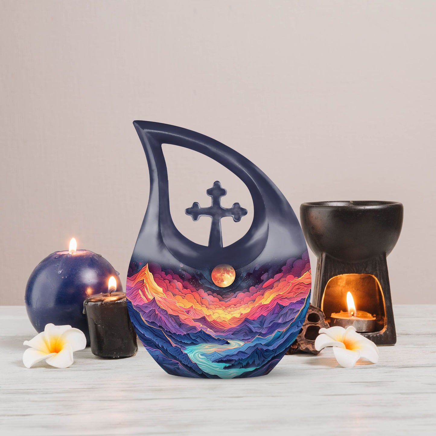 10 Inch Mountain Urn 