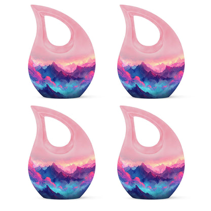10-inch modern Mountains Urn 