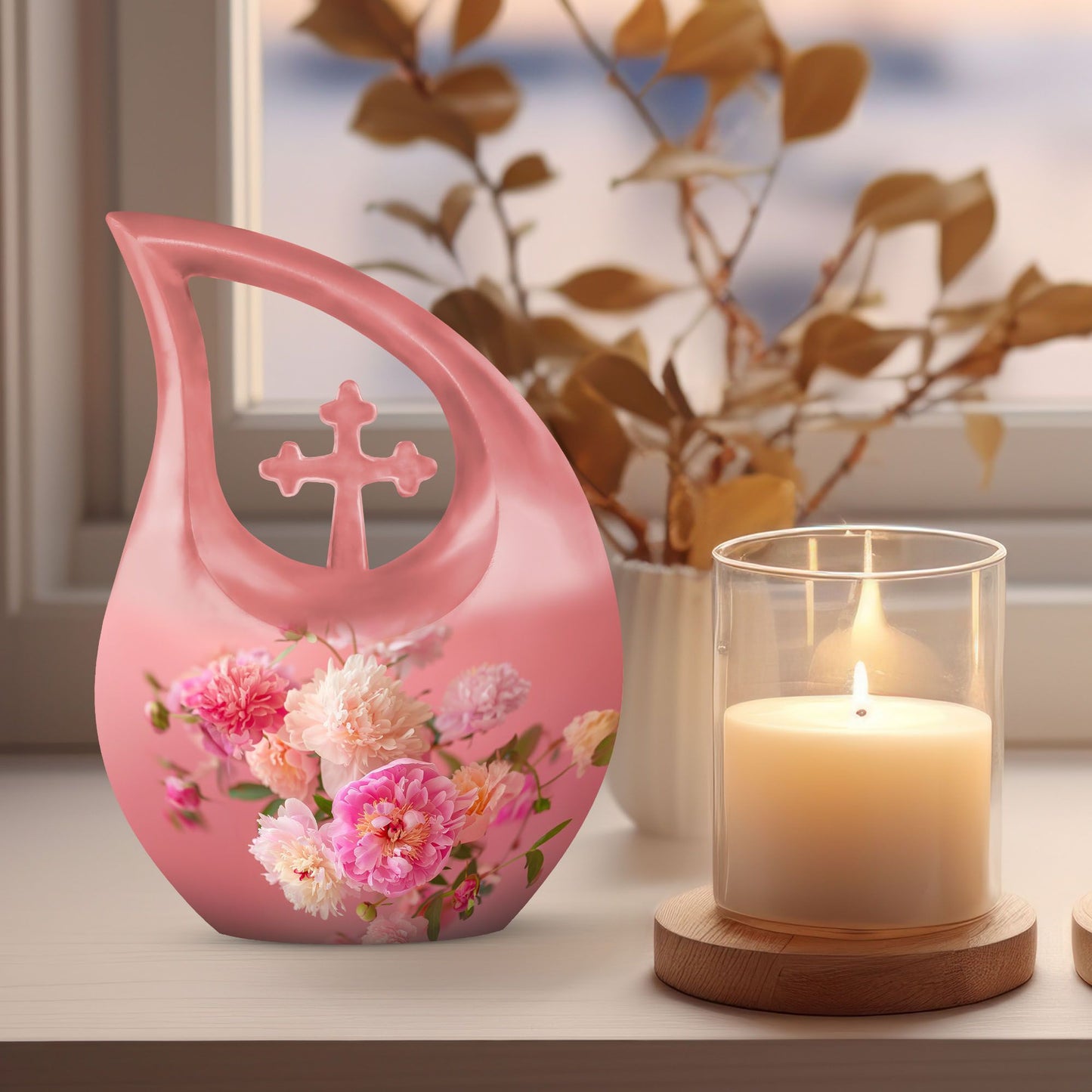 Custom 10-inch flower urn