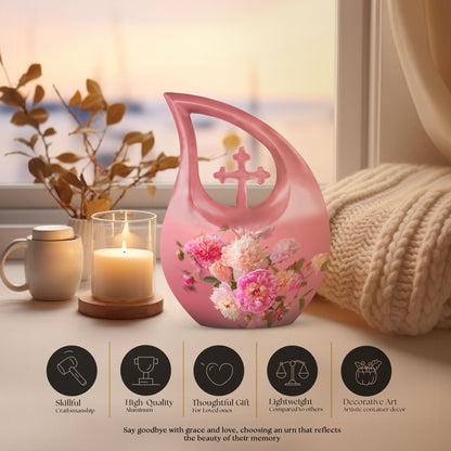 Custom 10-inch flower urn