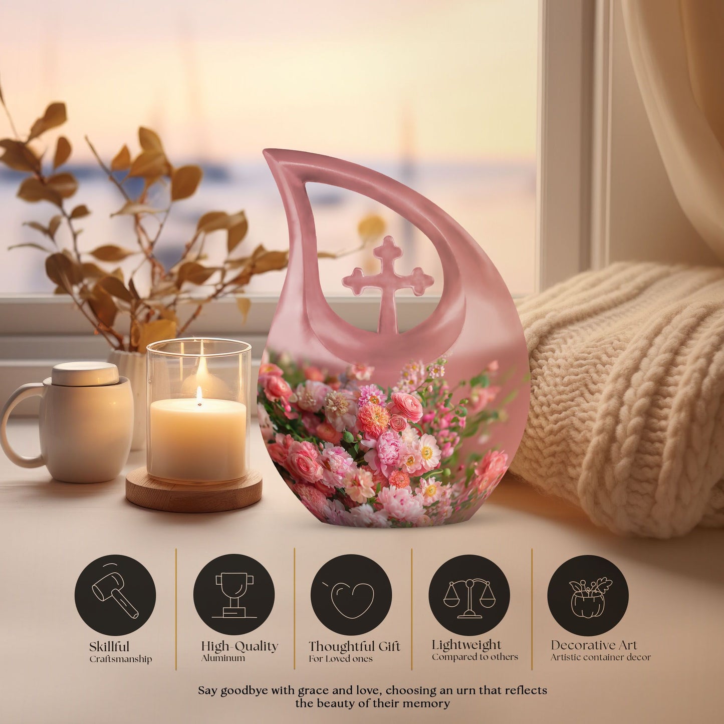 10-inch Flower Urn 