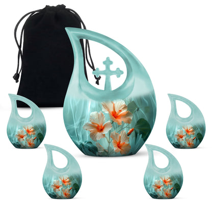 Cross Drop Flower Urn,