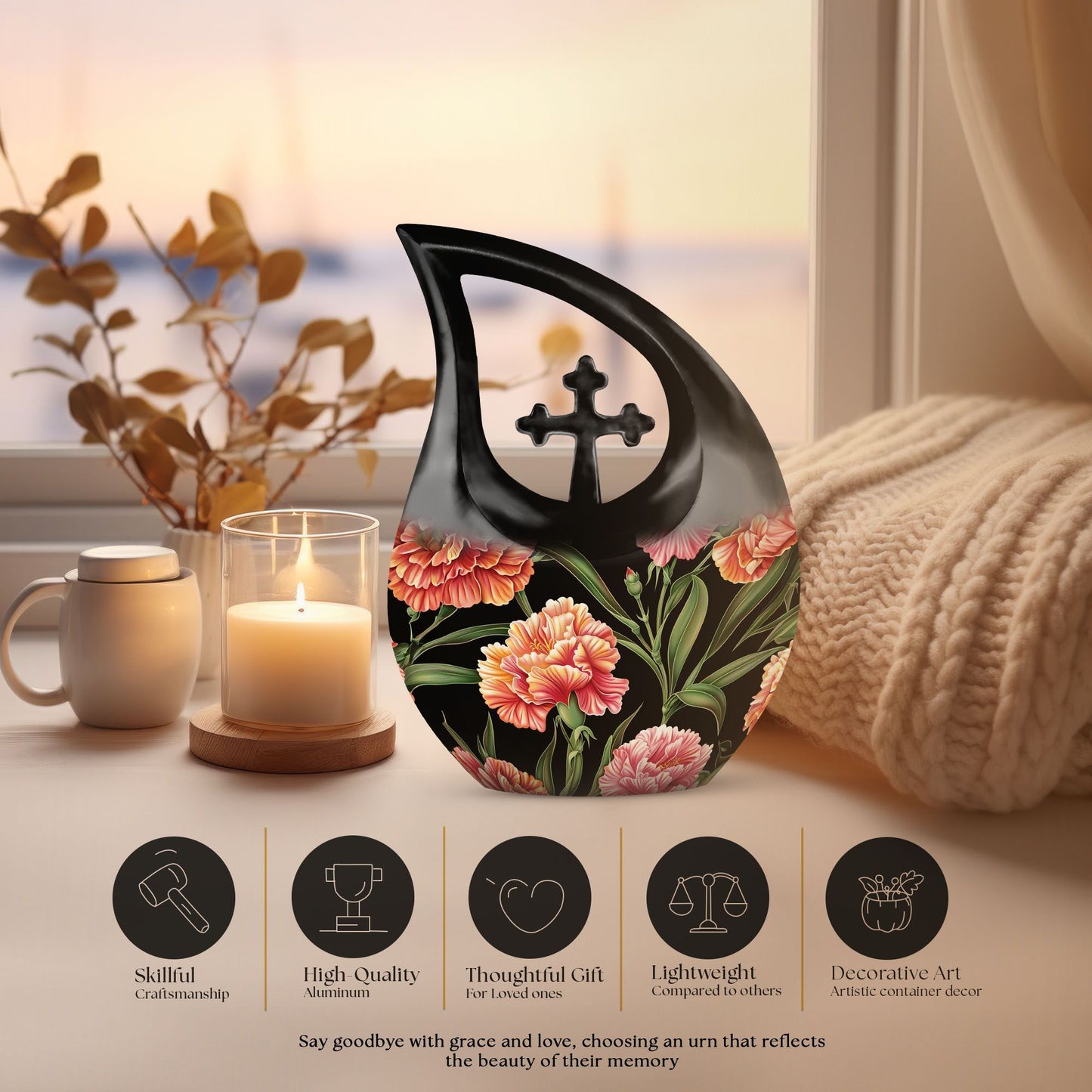 10 inch Flower Urn