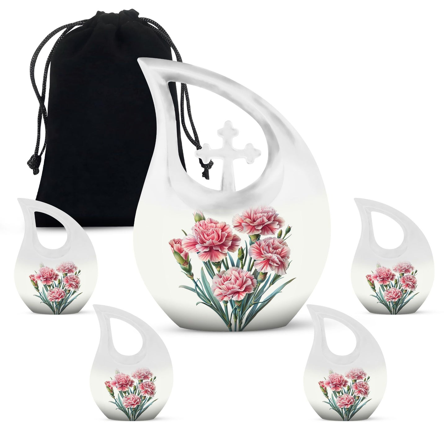 Flower Themed Urn