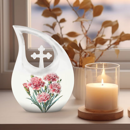 Flower Themed Urn