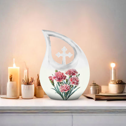 Flower Themed Urn