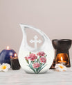Flower Themed Urn