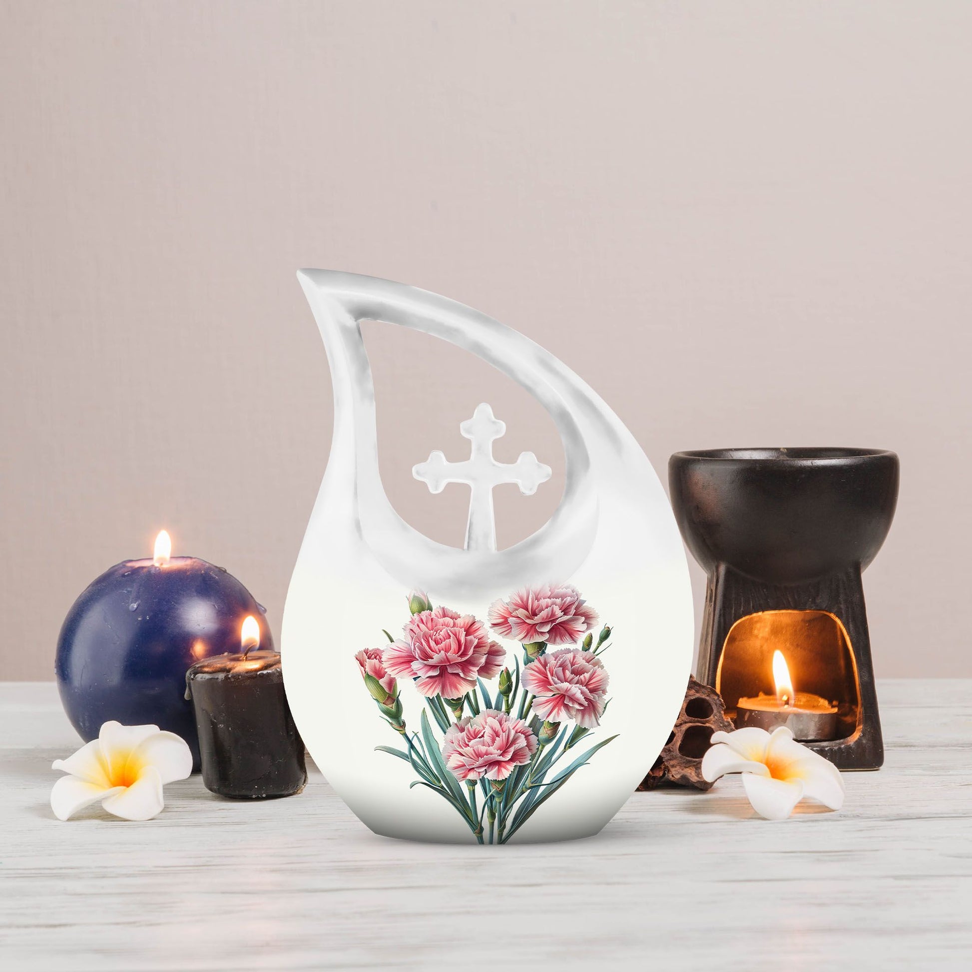 Flower Themed Urn