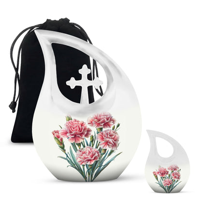 Flower Themed Urn
