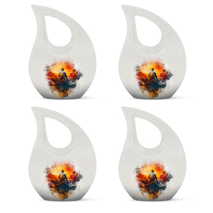 Father Son Fishing Urn