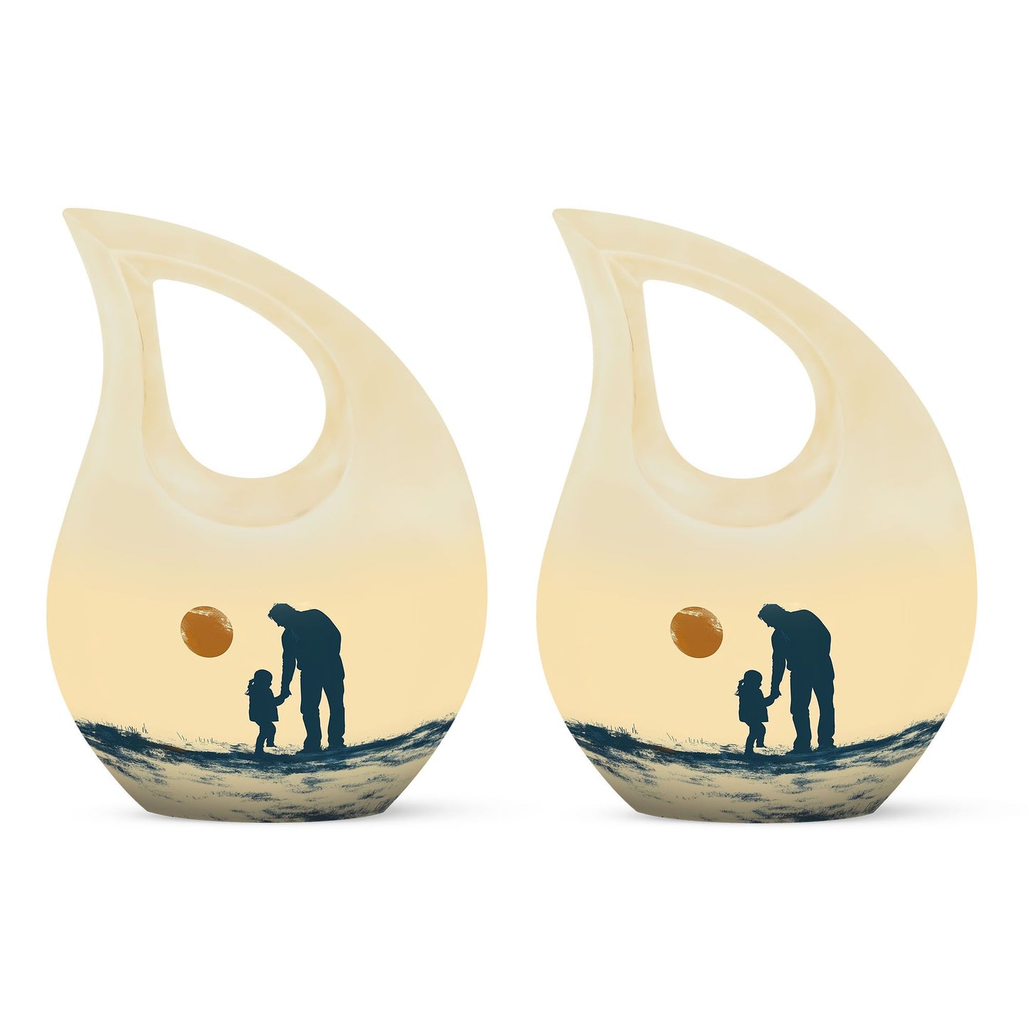 Father Son Medium Urn