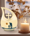 Father Son Medium Urn