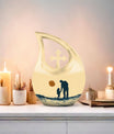 Father Son Medium Urn