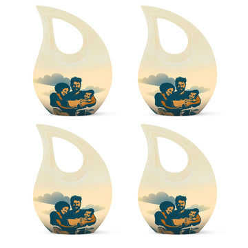 4 Keepsake 3 inch Urns