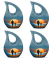 Memorial Father Daughter Urn For Burial Ashes - Cremation Urns Large