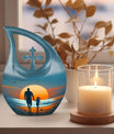Father Son Fishing Urn