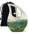 Father Son Fishing Memorial Urns - Beautiful Burial Urns For Ashes