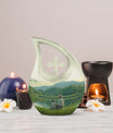 Father Son Fishing urn