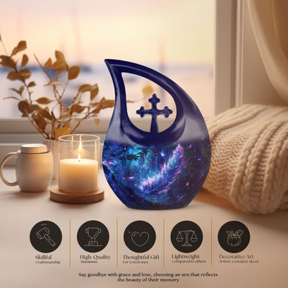 Medium Size Feather Urn