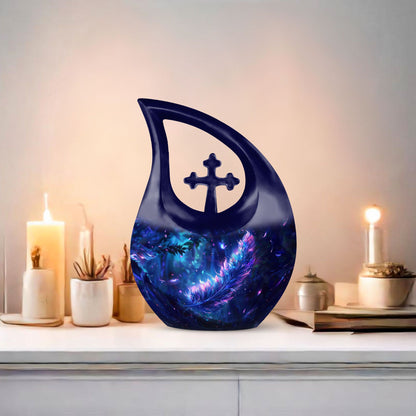 Medium Size Feather Urn