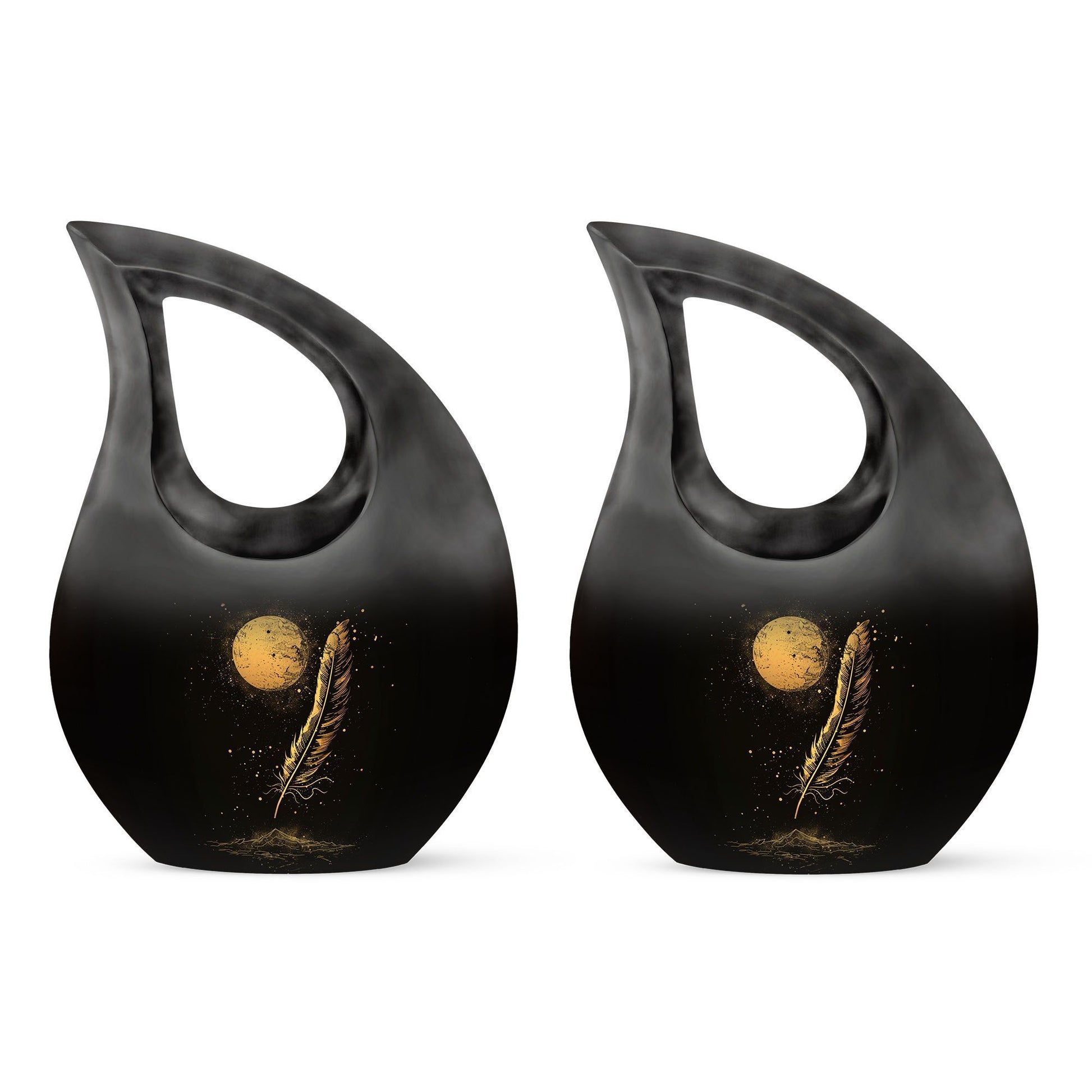 feather urn for human ashes