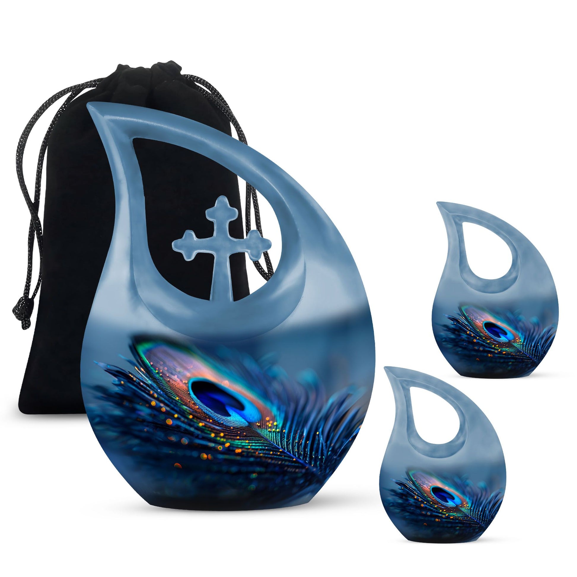 Extra Large Feather Urn