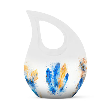 Large Feather Urn