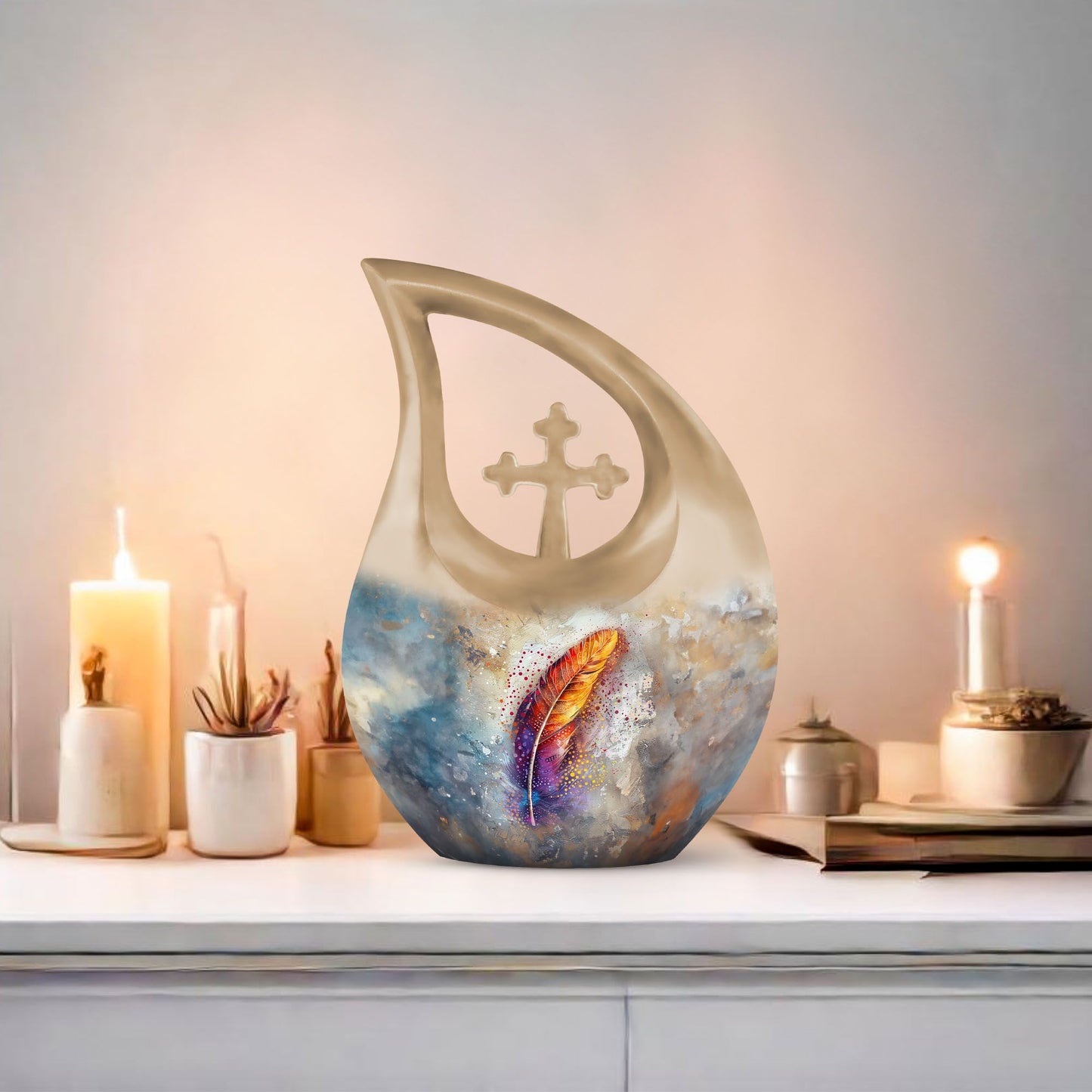 Feather Urn