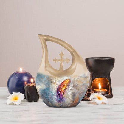 Feather Urn