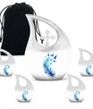 Feather Blue Flying Bird Cremation Urns - Memorial Urn For Women Ashes