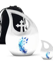 Feather Blue Flying Bird Cremation Urns - Memorial Urn For Women Ashes