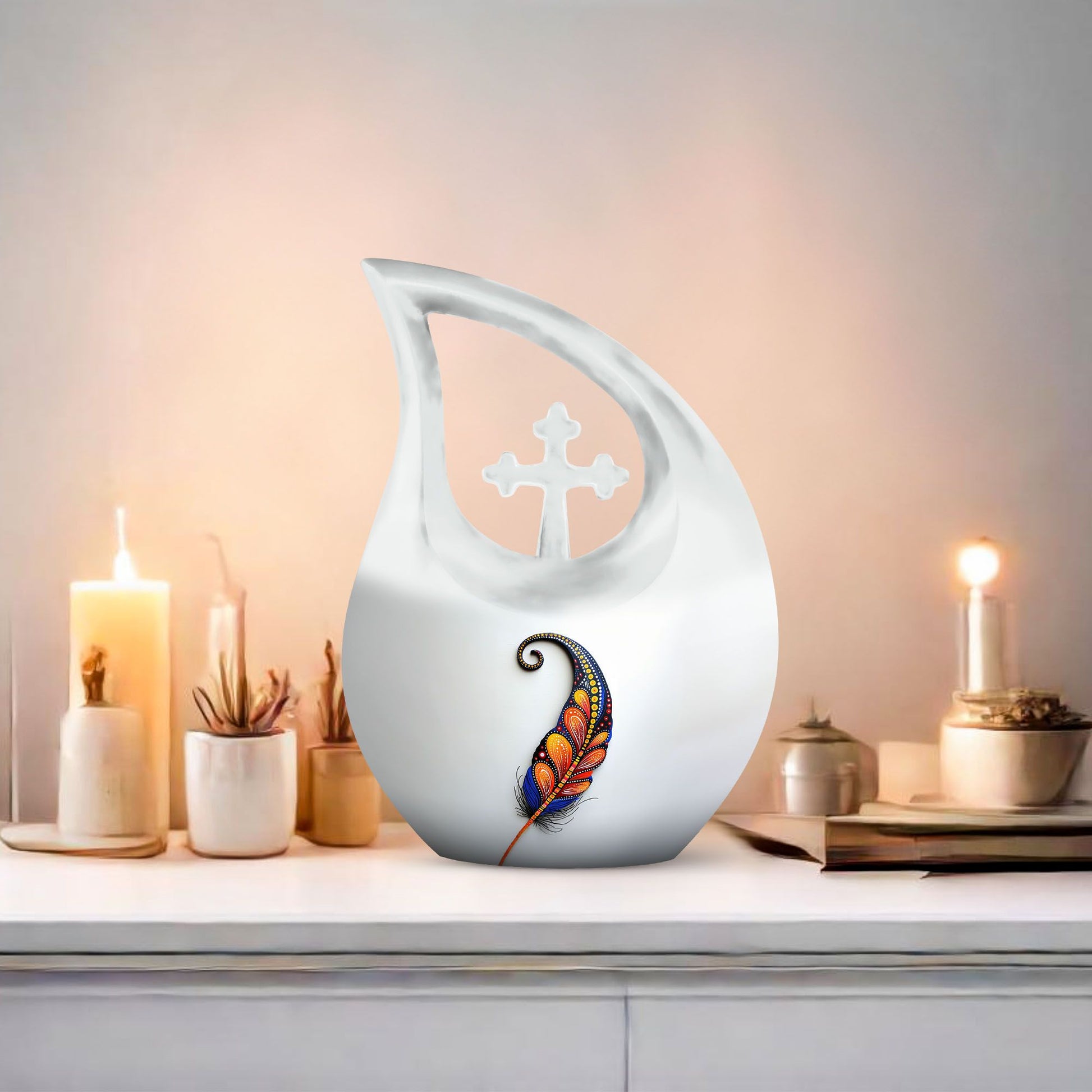 Feather Urn