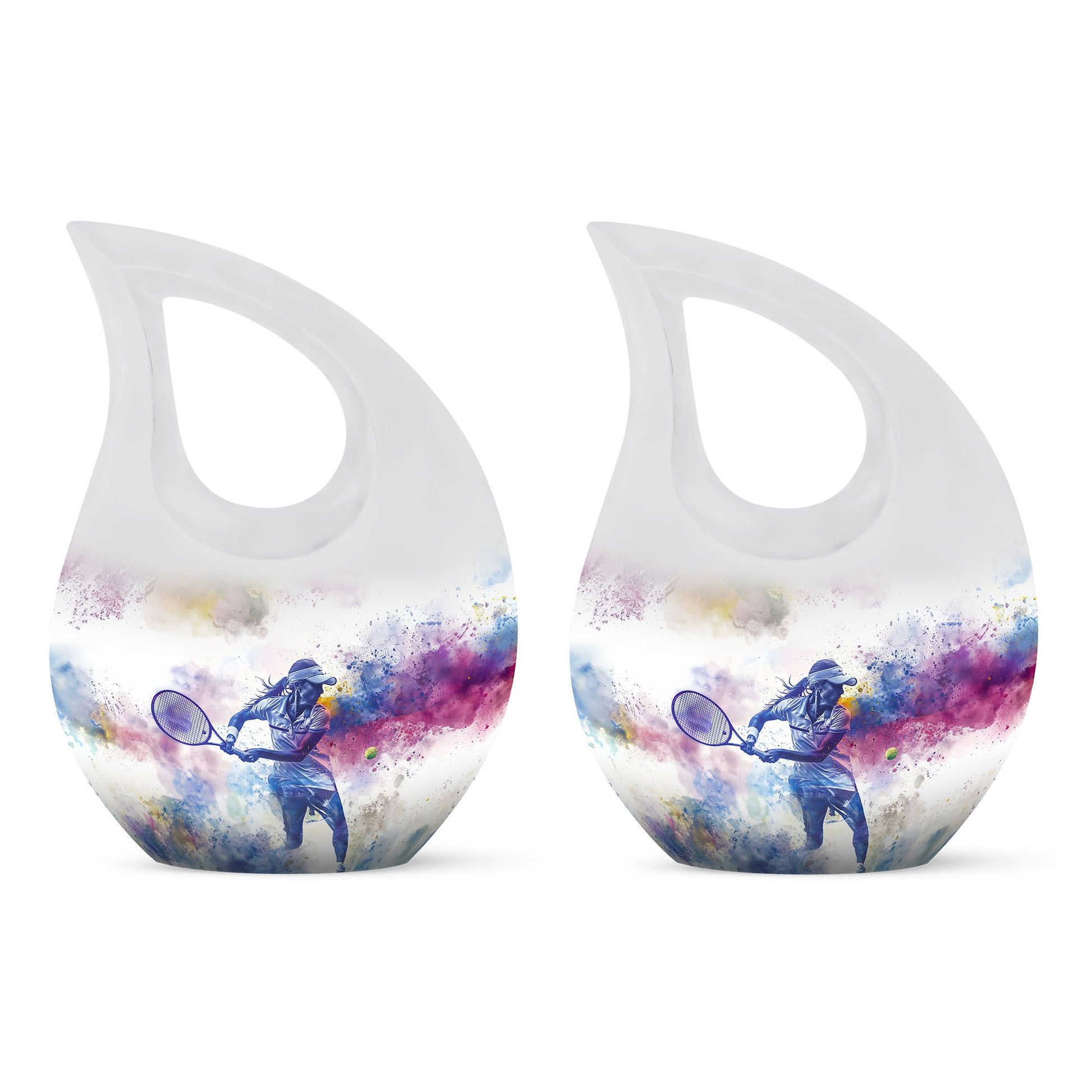 Tennis Tribute Urns For Funeral Ashes - Adult Cremation Urn