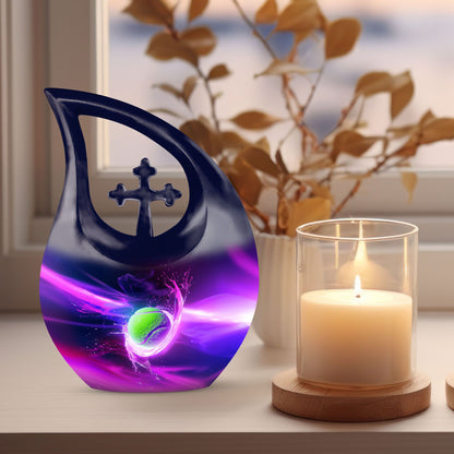Tennis Themed Urn for Adults ashes