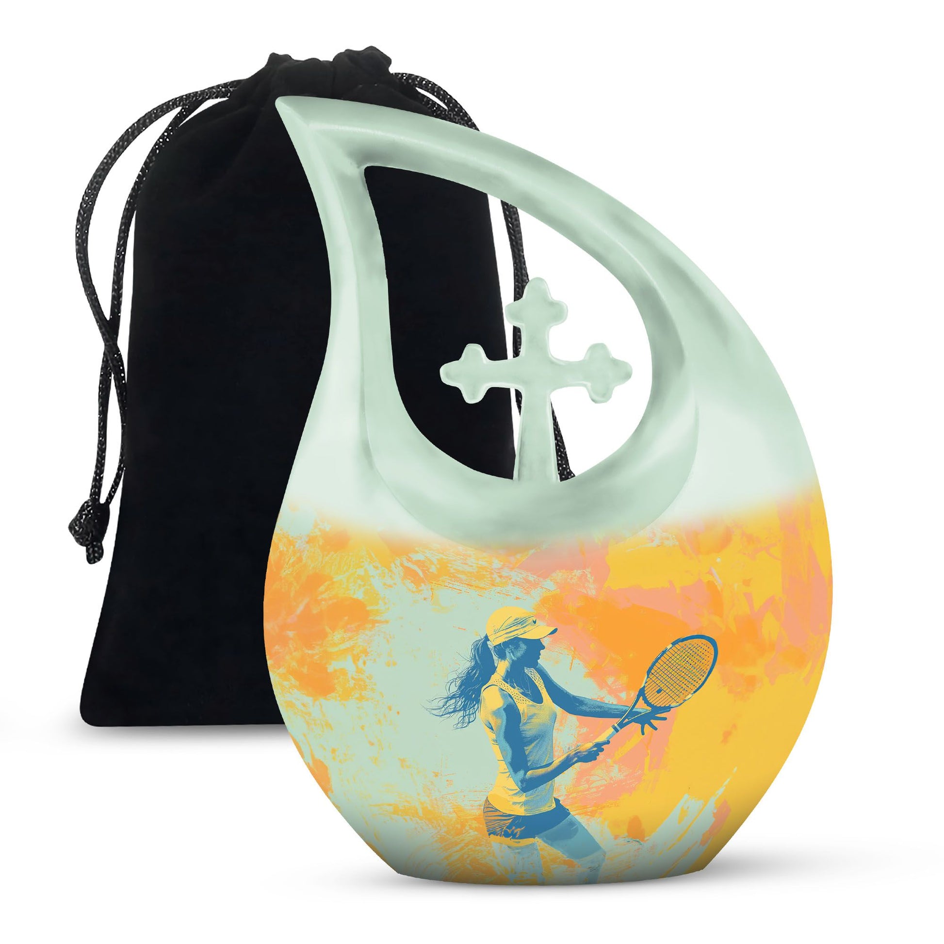 Tennis Memorial Urn for Ashes