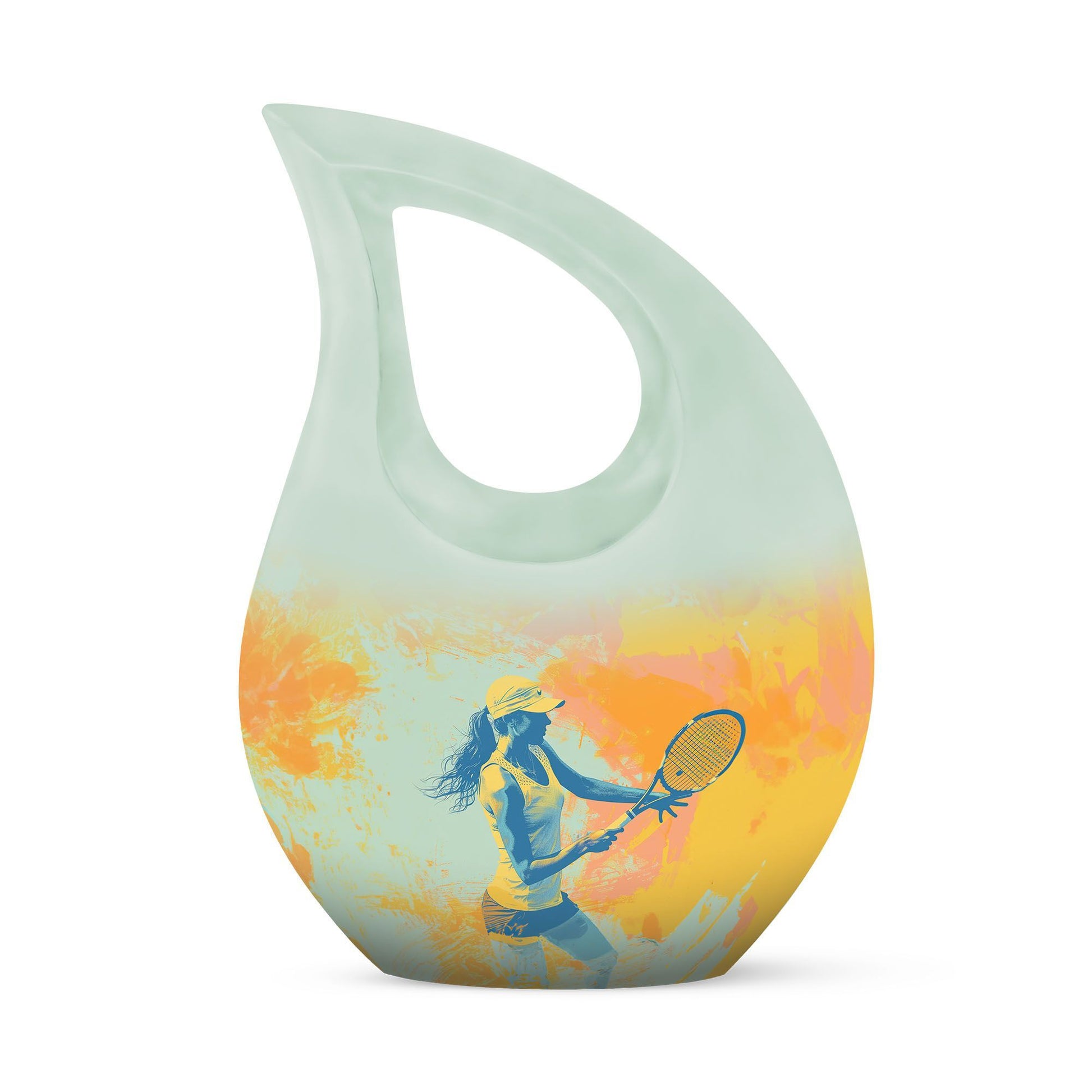 Tennis Memorial Urn for Ashes
