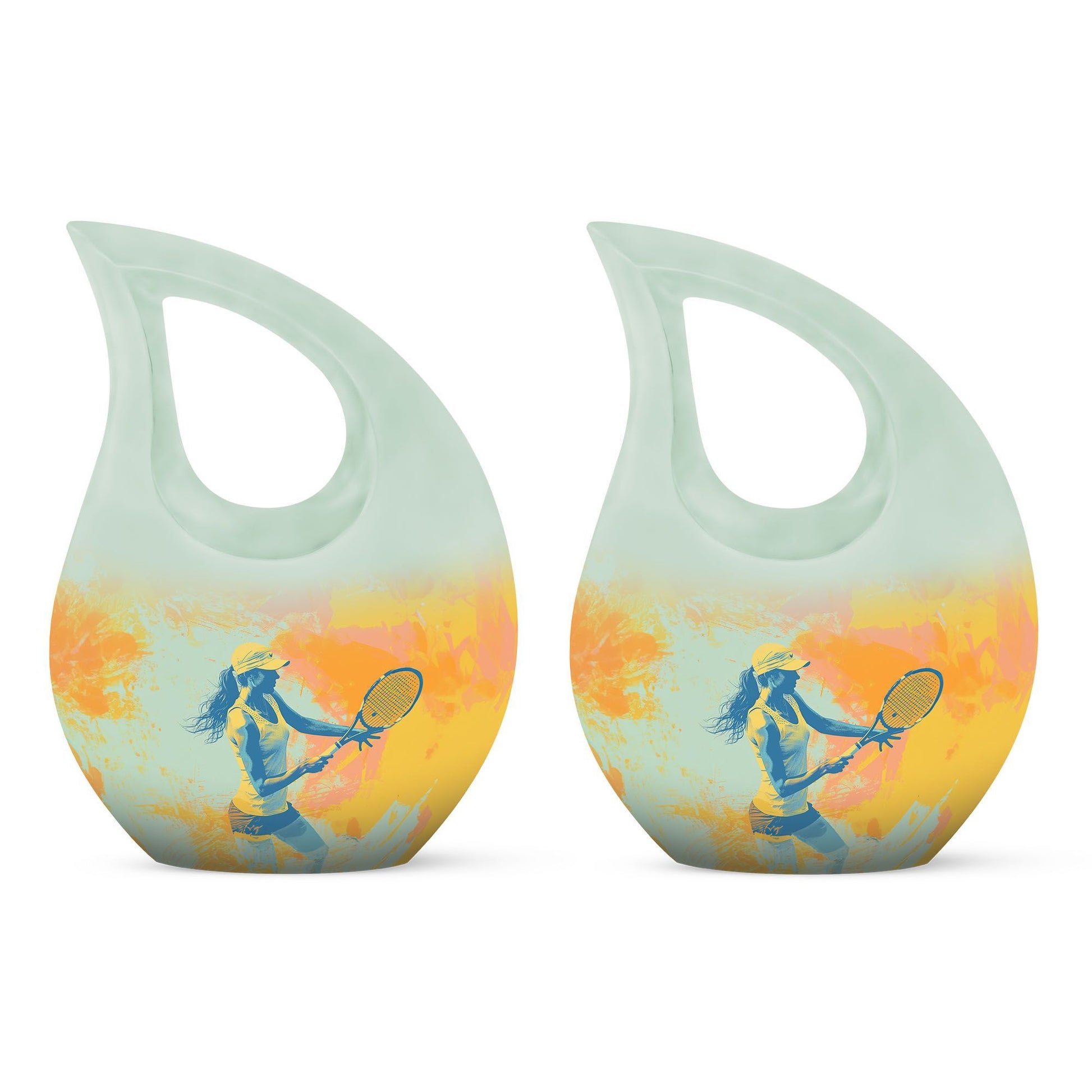 Tennis Memorial Urn for Ashes