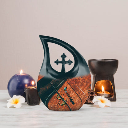 Tennis Themed Mini Urn for ashes