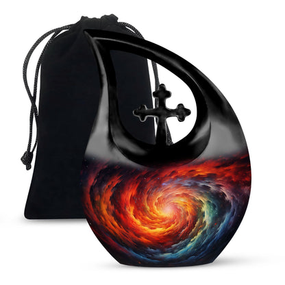 Galaxy memorial urn