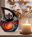 Galaxy memorial urn