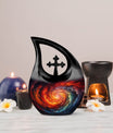 Galaxy memorial urn