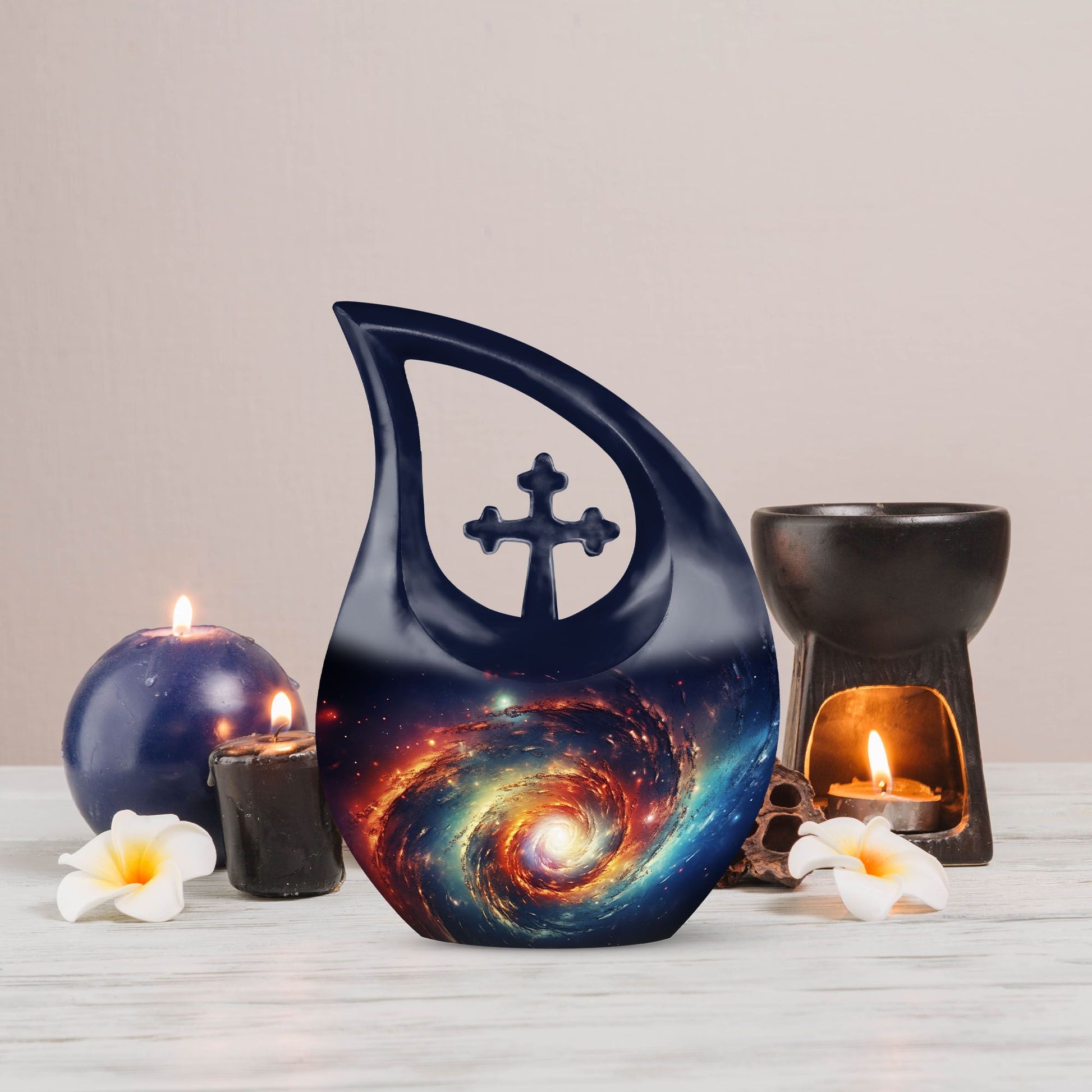 Galaxy-inspired Urn for human ashes
