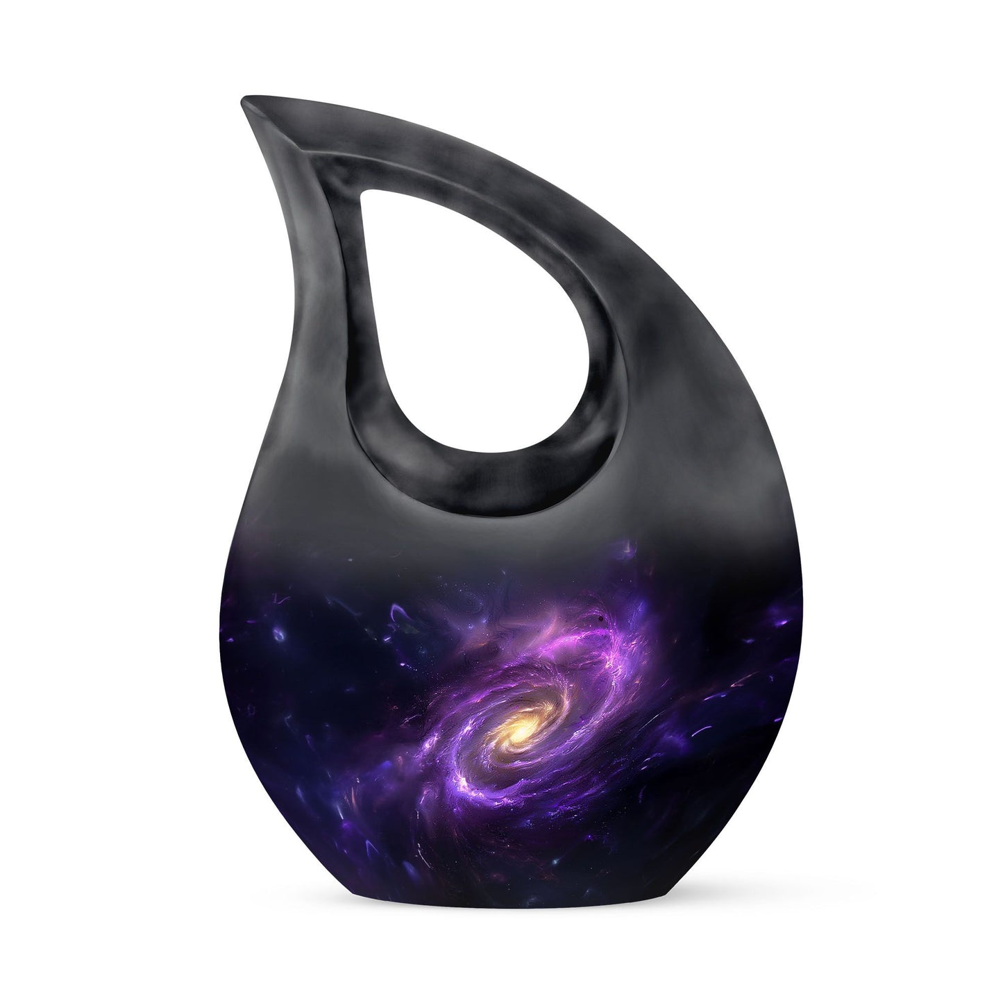 Personalized Galaxy Cremation Urn for Women - 10-inch, 200 cu in - Yatskia