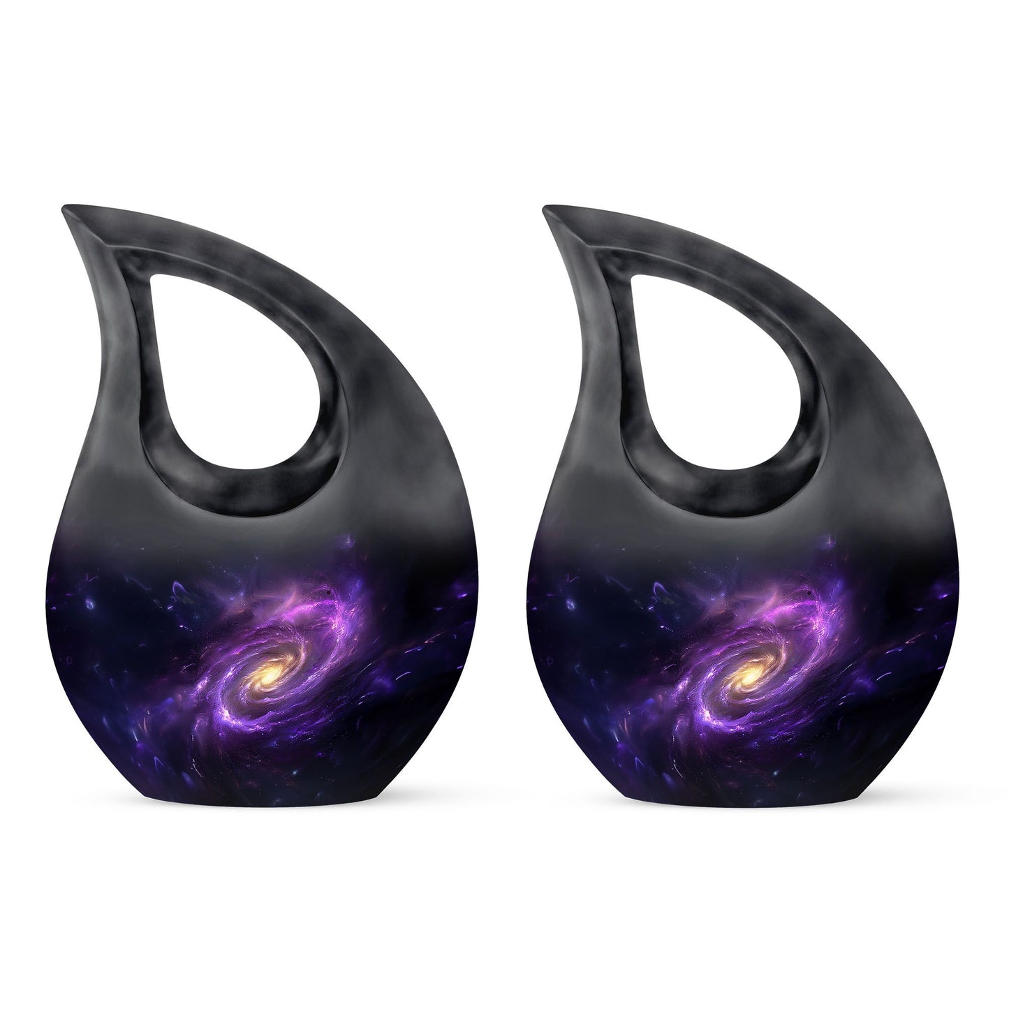 Personalized Galaxy Cremation Urn for Women - 10-inch, 200 cu in - Yatskia
