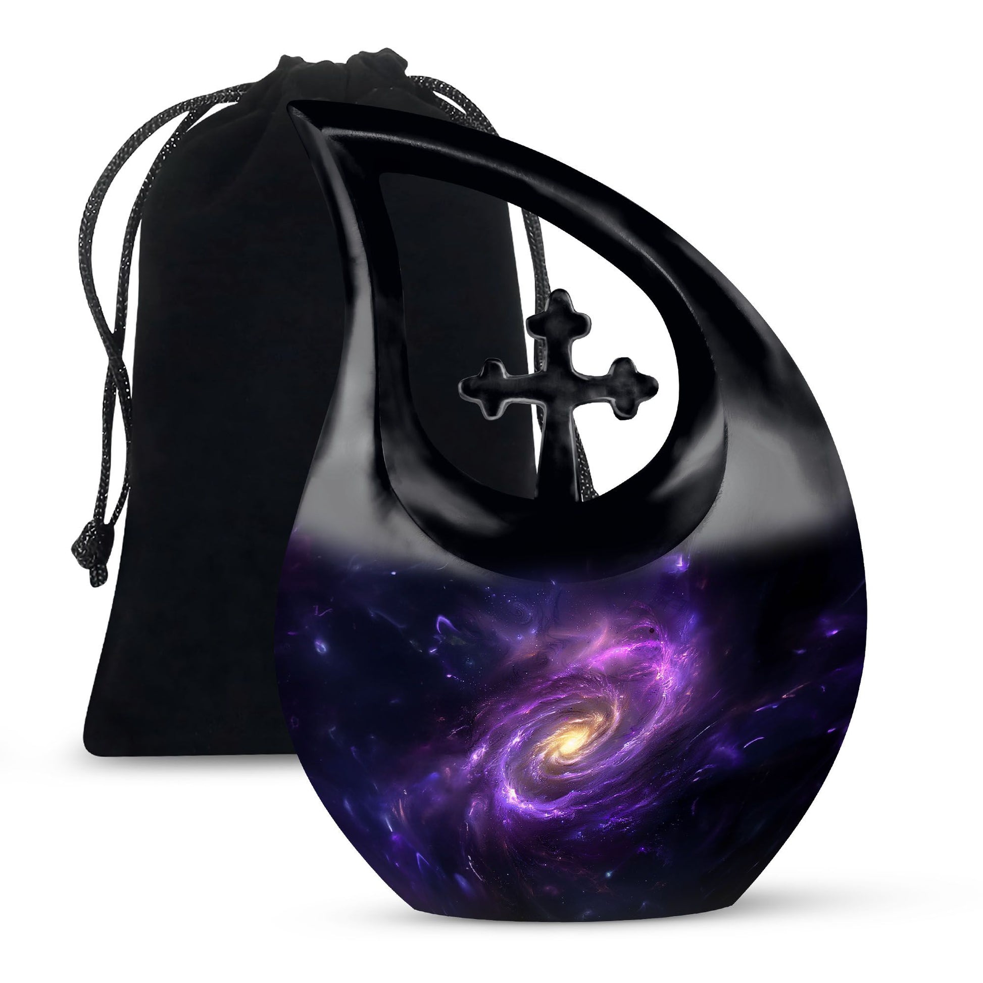 Galaxy Small Urns For Women Human Ashes Funeral, Ashes Urn