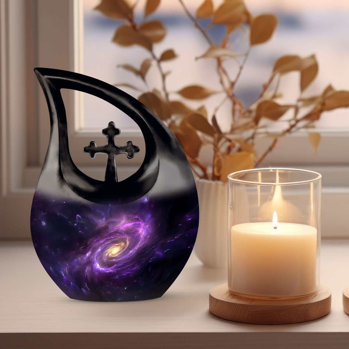 Affordable 10-inch Galaxy Urn 