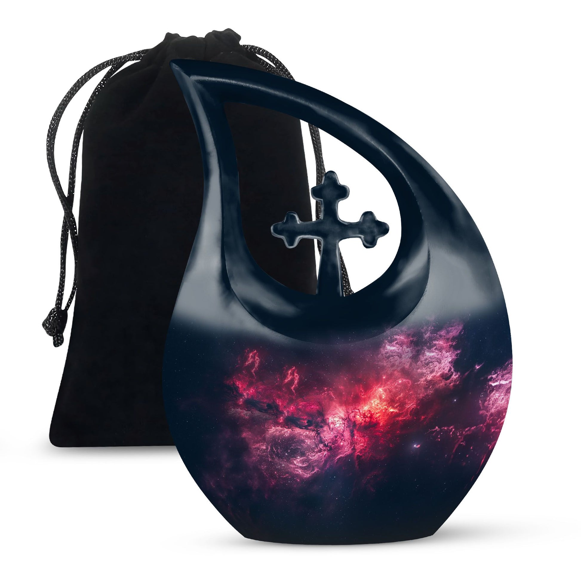 Galaxy Adult Size Cremation Urns - Funeral Decorative Urns