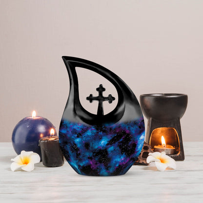 10-inch Galaxy urn 